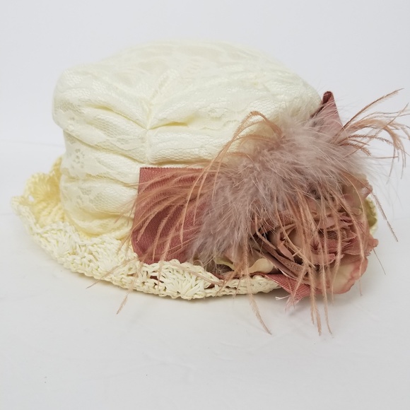 ElsieMassey Originals vintage unic flower hat. - Picture 5 of 6